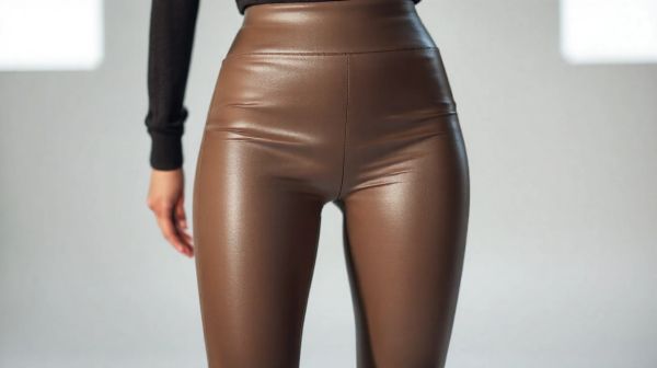 Découvrez les leggings en simili cuir femme pour un style élégant